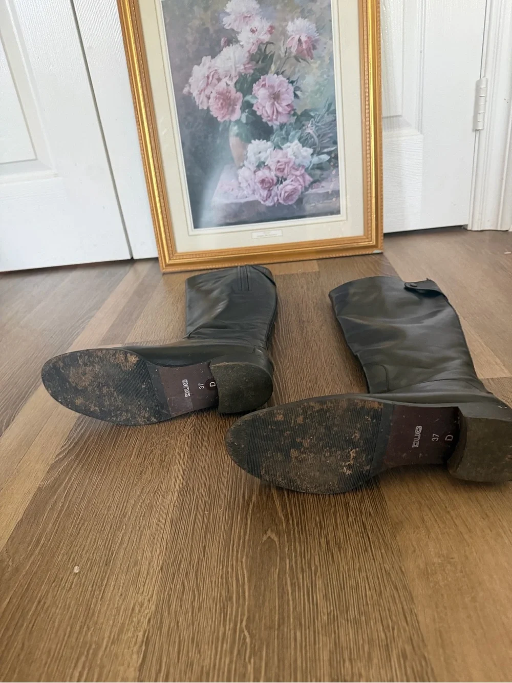 DUO Slim calf leather boots
